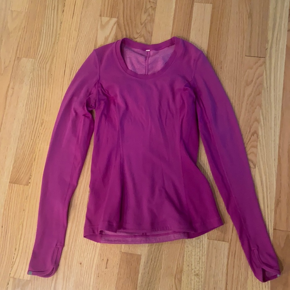 Long sleeve Lululemon shirt- size 4